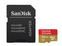SANDISK Extreme 64GB MICROSDXC (SDSQXNE-064G-GN6MA)
