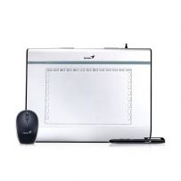 GENIUS Mouse Pen with Drawing Pad (i608X) - SILVER