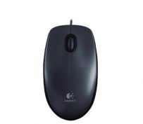 LOGITECH Wired Optical Mouse M100R- Black (910-003301)