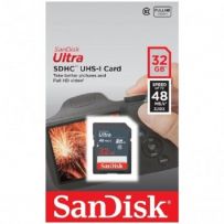 SANDISK SD CARD SDHC UHS-I  CLASS 10 32GB 48MB/S