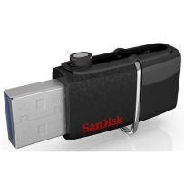  Sandisk Dual Drive OTG USB 3.0 - 32GB - Hitam