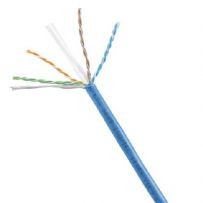 Copper cable, category 6 UTP, CM, 4-pair, conductors are 24 AWG [NUC6C04BU-CE]